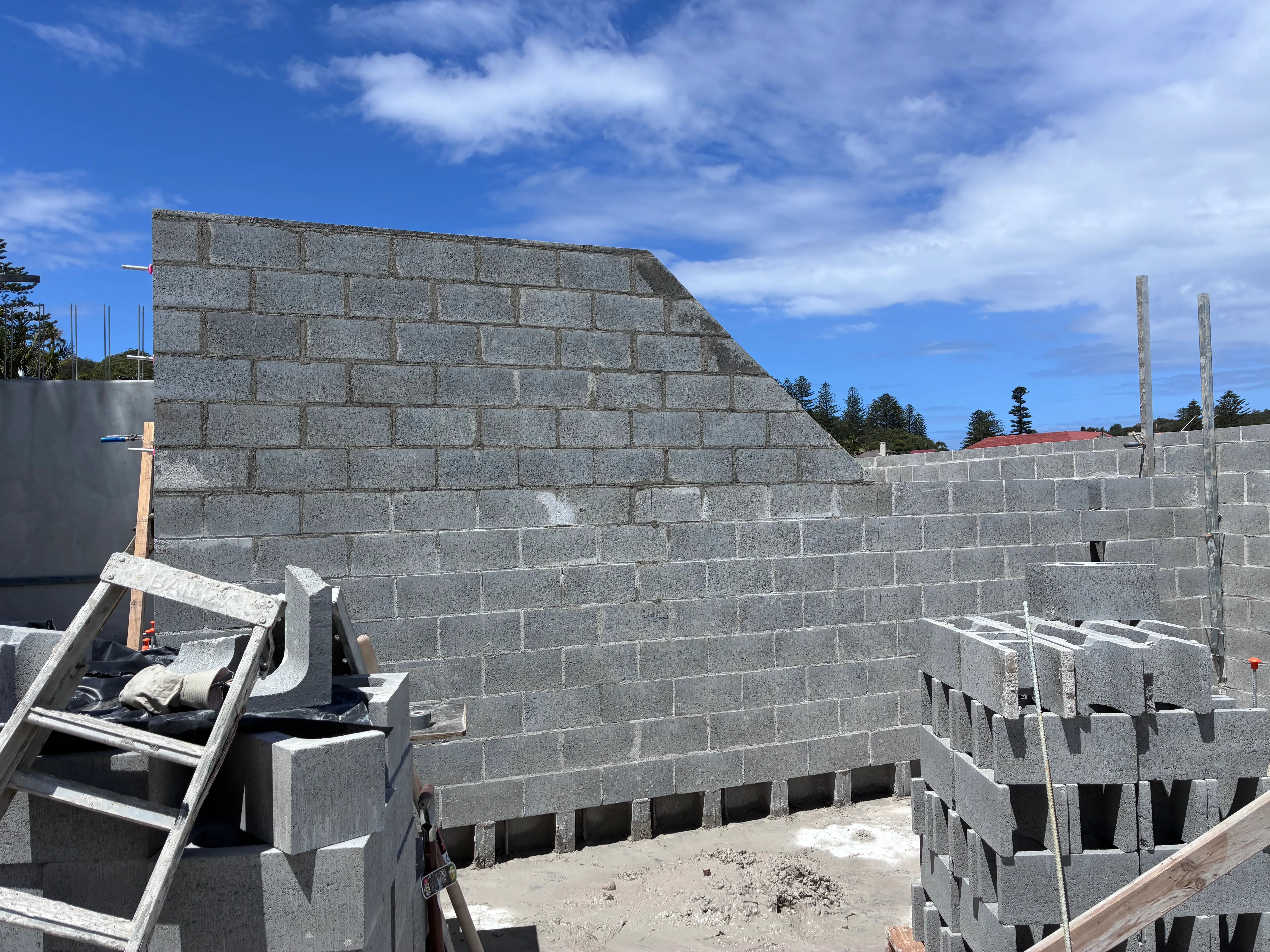 Masonry repair work on a Sydney property