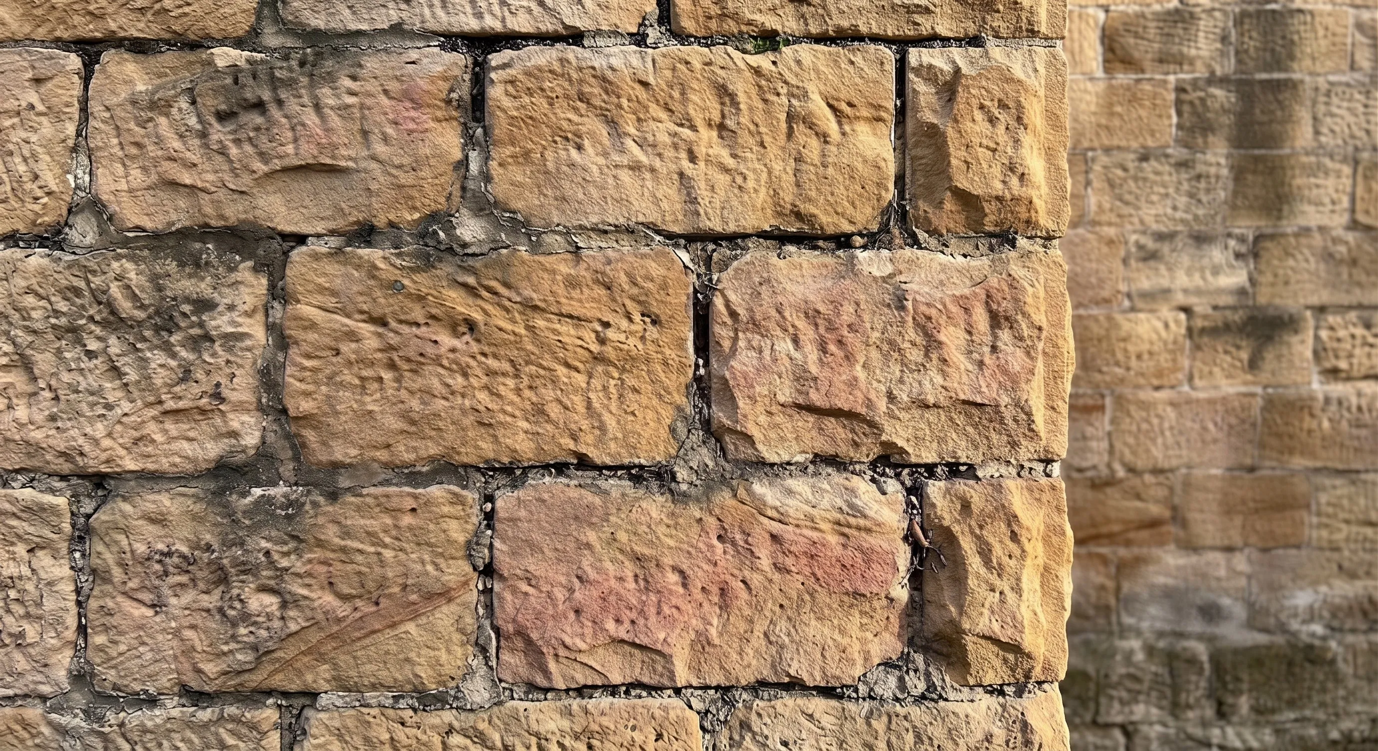 Repointing work on a Sydney brick wall